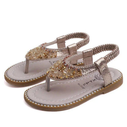 Kid Girls Flip Flop Crystal Sandals Shoes Bump baby and beyond