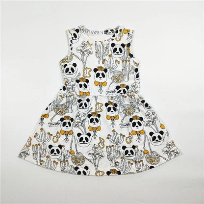 Kids Boy Girl Print Panda Dress T Shirt Pants Bump baby and beyond