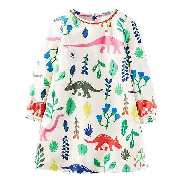 Long Sleeve Princess Animal Flower Tunic Jersey Dress Bump baby and beyond