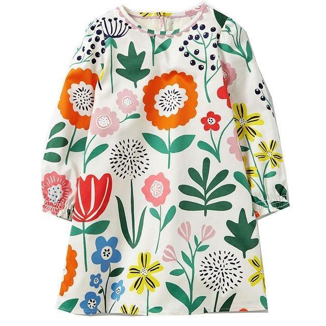 Long Sleeve Princess Animal Flower Tunic Jersey Dress Bump baby and beyond