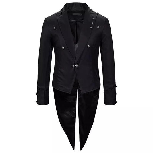 Men’s Swallowtail Lapel Tailcoat Jacket Suit Bump baby and beyond