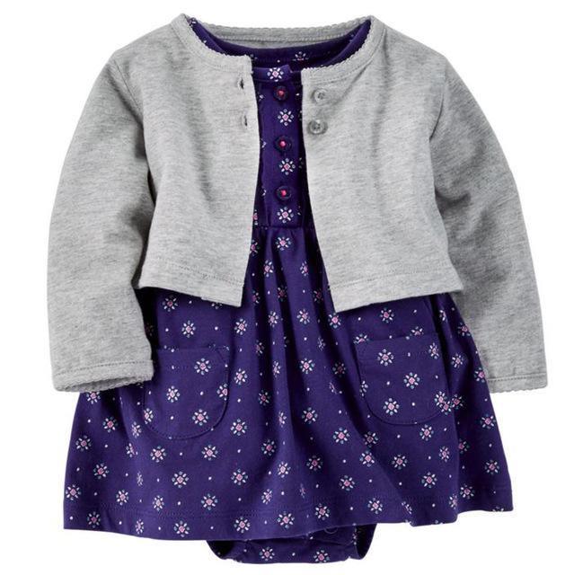 New Arrival Little Girls Romper Skirt Dress Bump baby and beyond