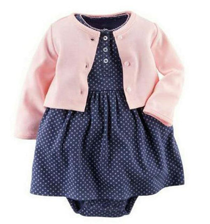 New Arrival Little Girls Romper Skirt Dress Bump baby and beyond