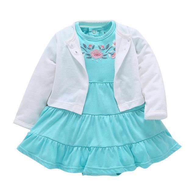 New Arrival Little Girls Romper Skirt Dress Bump baby and beyond