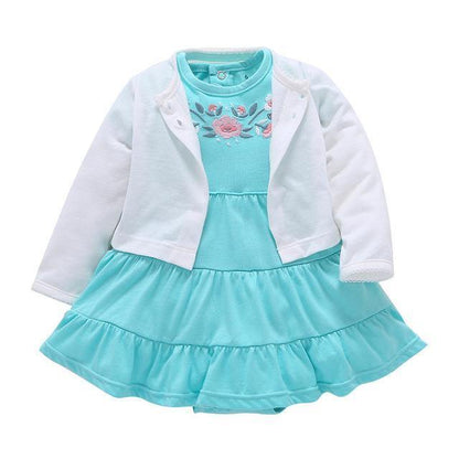 New Arrival Little Girls Romper Skirt Dress Bump baby and beyond