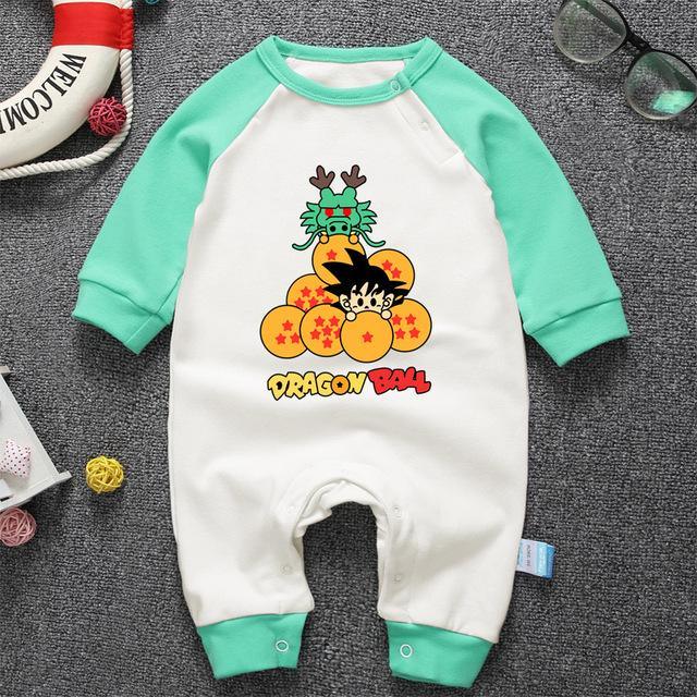 New Baby Unisex Pajamas Dragon Balls Romper Clothes Bump baby and beyond