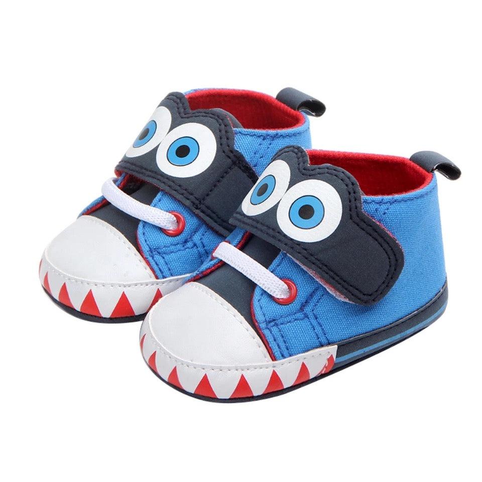 New Fashion Baby Boys Sneakers Eyes Shoes Bump baby and beyond