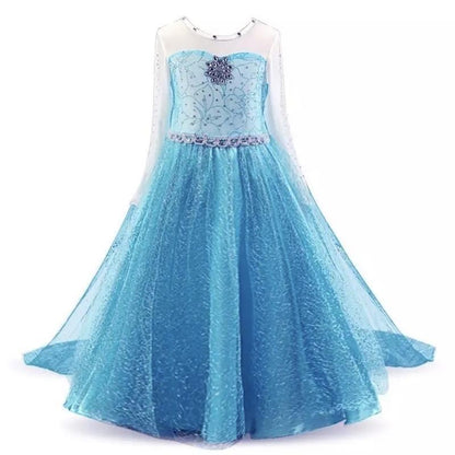 New Princess Elsa Anna Cosplay Costume Dresses Bump baby and beyond