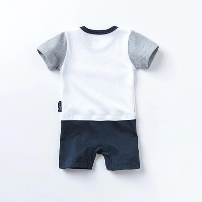 Newborn Baby Boys Dude Romper Bump baby and beyond