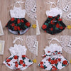 Newborn Baby Girl Strap Romper One Piece Clothes Bump baby and beyond