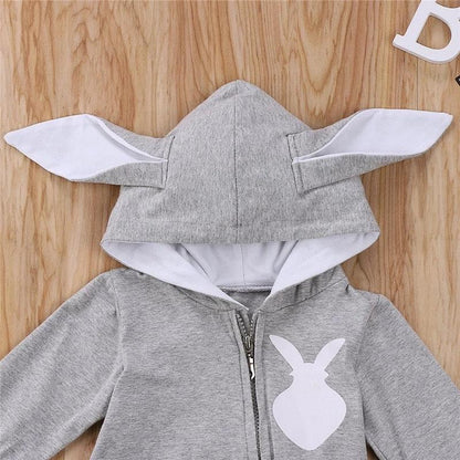 Newborn Baby Girls 3D Ear Rabbit Romper Clothes Bump baby and beyond