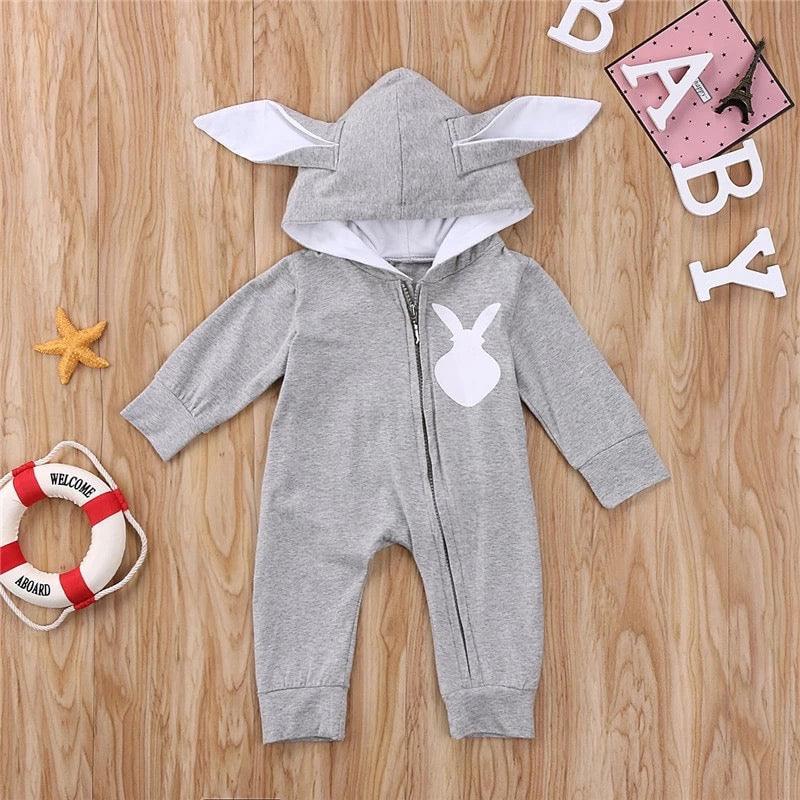 Newborn Baby Girls 3D Ear Rabbit Romper Clothes Bump baby and beyond