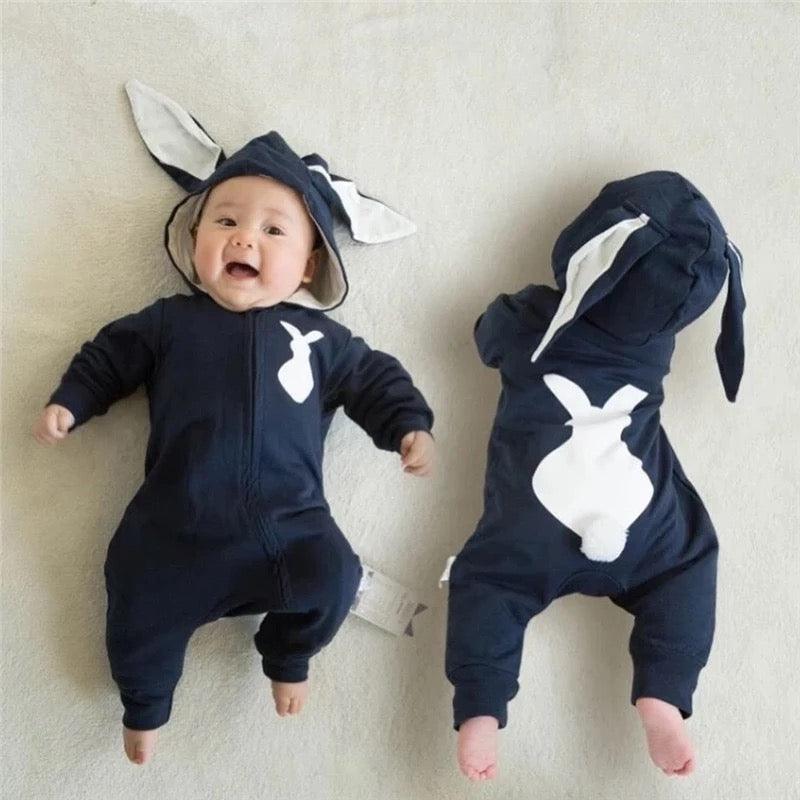 Newborn Baby Girls 3D Ear Rabbit Romper Clothes Bump baby and beyond