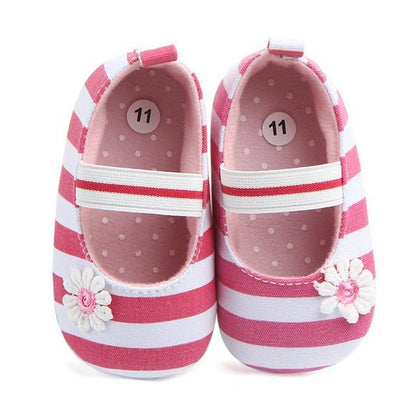 Newborn Baby Girls Canvas Solid Shoes Bump baby and beyond