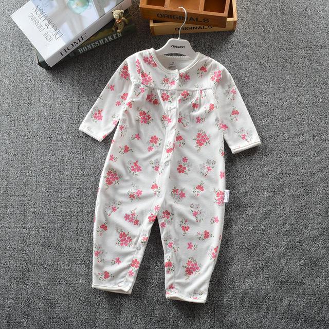 Newborn Baby Unisex Jumpsuit Pajamas Collar Fleece Clothes Bump baby and beyond