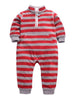 Newborn Baby Unisex Jumpsuit Pajamas Collar Fleece Clothes Bump baby and beyond