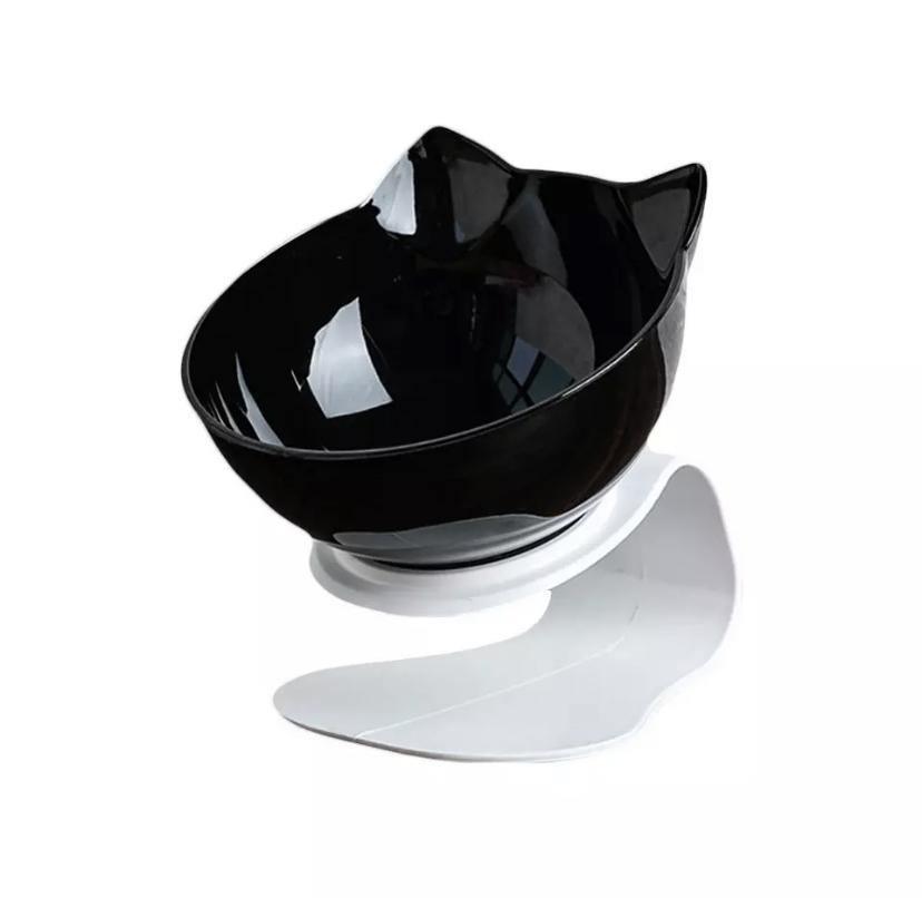 Single & Double Bowl Cat With Raised Stand Pet Food Bump baby and beyond