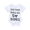 Summer Baby Boy Girl Letter Jumpsuit Bump baby and beyond