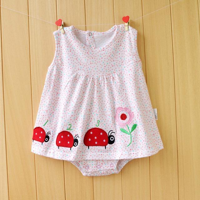 Summer Baby Girls Flower Romper Jumpsuit Bump baby and beyond