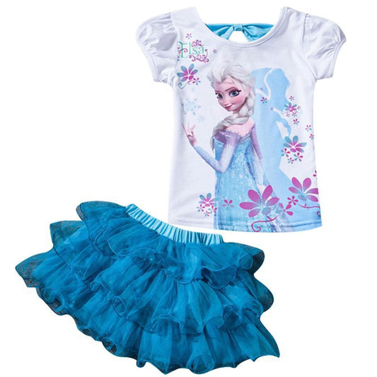 Summer Girls Moana Elsa Ice Cream Outfit Bump baby and beyond