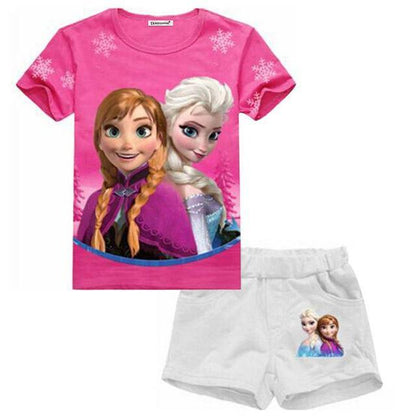 Summer Girls Moana Elsa Ice Cream Outfit Bump baby and beyond