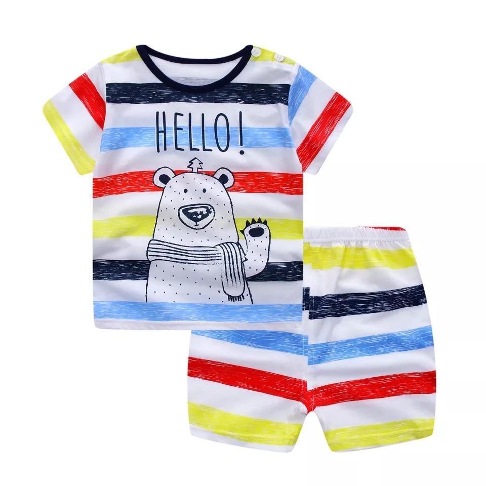 Summer Newborn Baby Boy Girl Cotton Clothes Bump baby and beyond