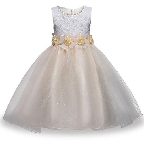 Summer girls party  flower ball gowns dress Bump baby and beyond