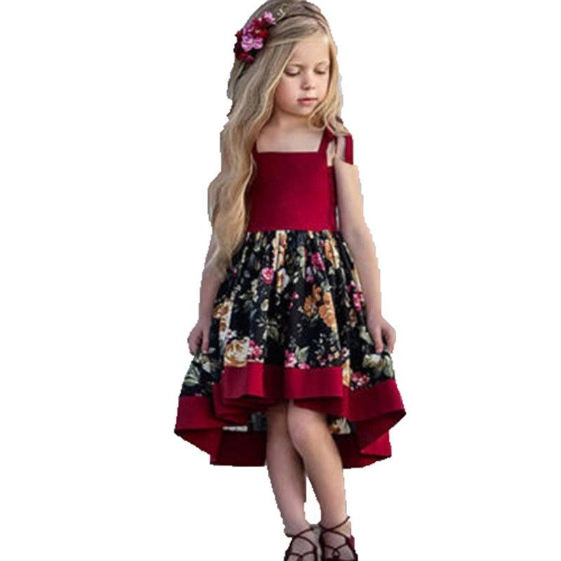 Toddler Baby Flower Lace Strap Dress Bump baby and beyond