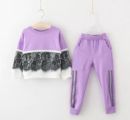 Toddler Girls Long Sleeve Tracksuit Clothes Bump baby and beyond