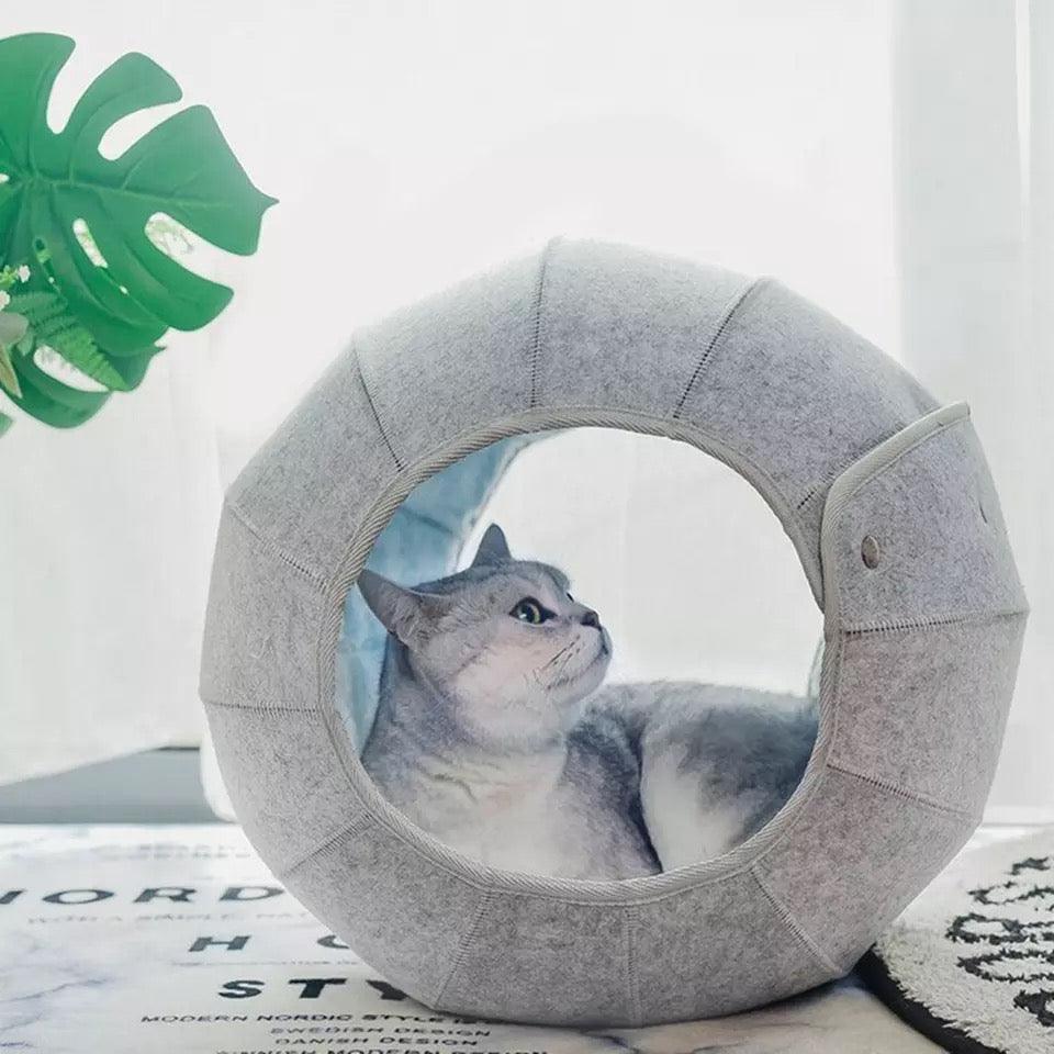 Warm Cat Tunnel Shell Pet Bed Multifunctional Bump baby and beyond