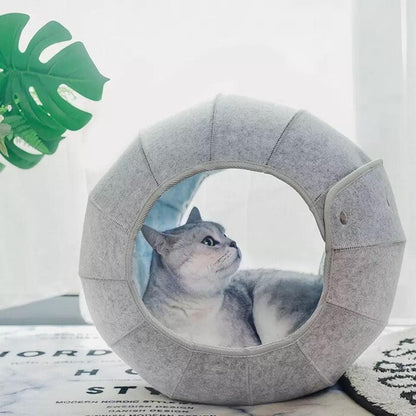 Warm Cat Tunnel Shell Pet Bed Multifunctional Bump baby and beyond