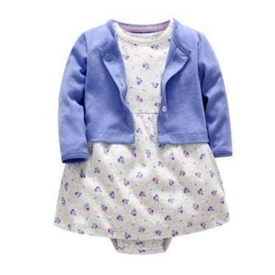 Baby Girl Dress Jacket Pullover Romper Clothes