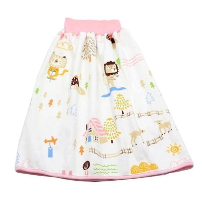 Infant Waterproof Diaper Skirt Washable Reusable Urine Pad Shorts