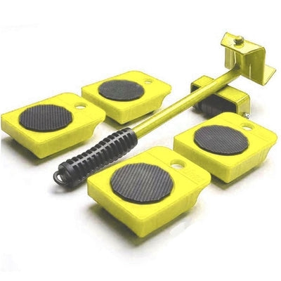 Professional Furniture Lifter Tools Set Mover Wheel Bar Roll Device