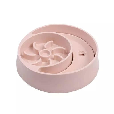 Pet Cats And Dogs Durable Drinking And Eating Dual-use Anti-Squatting Bowl