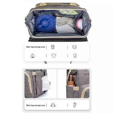 Muti purpose 4 in 1 baby carrier backpack convertible travel storage bag