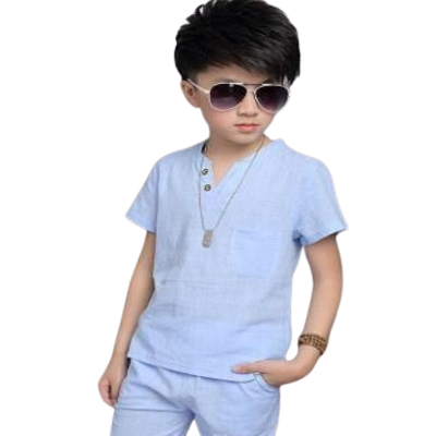 Boys Sets Cotton T-shirt Short Pants