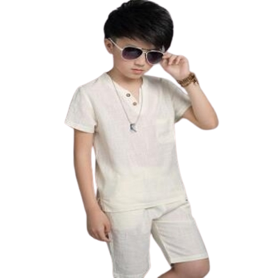 Boys Sets Cotton T-shirt Short Pants