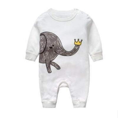 Cute Newborn Girls Boys Animal Romper