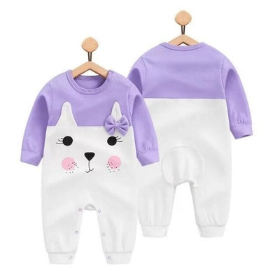 Cute Newborn Girls Boys Animal Romper