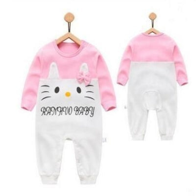 Cute Newborn Girls Boys Animal Romper