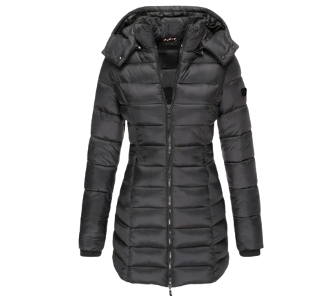 Women Thicken Warm Parkas Zippers Puffer Jacket Coat