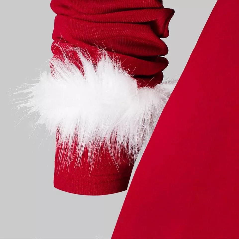 Women Festival Christmas Santa Costume Bump baby and beyond