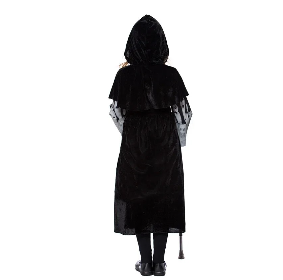 Children's Skeleton Demon Witch Halloween Cosplay Costume
