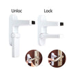2Pcs Baby Latch Cabinet Lock Straps Bump baby and beyond