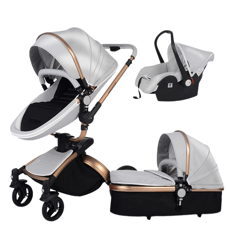 3 In 1 Newborn Carriage 360 Degree Stroller Bump baby and beyond