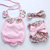 3pcs Cute Baby Girl Tops Stripe Romper Bump baby and beyond