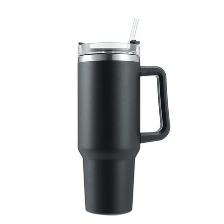 40oz Straw Coffee Insulation Cup With Handle Bump baby and beyond