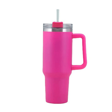 40oz Straw Coffee Insulation Cup With Handle Bump baby and beyond