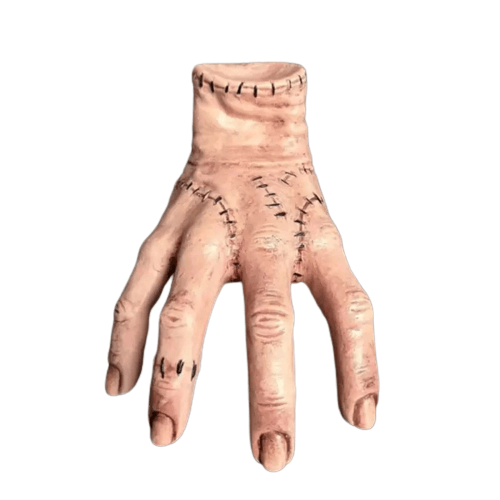Addams Wednesday Thing Hand Figurine Home Decoration Brown hand